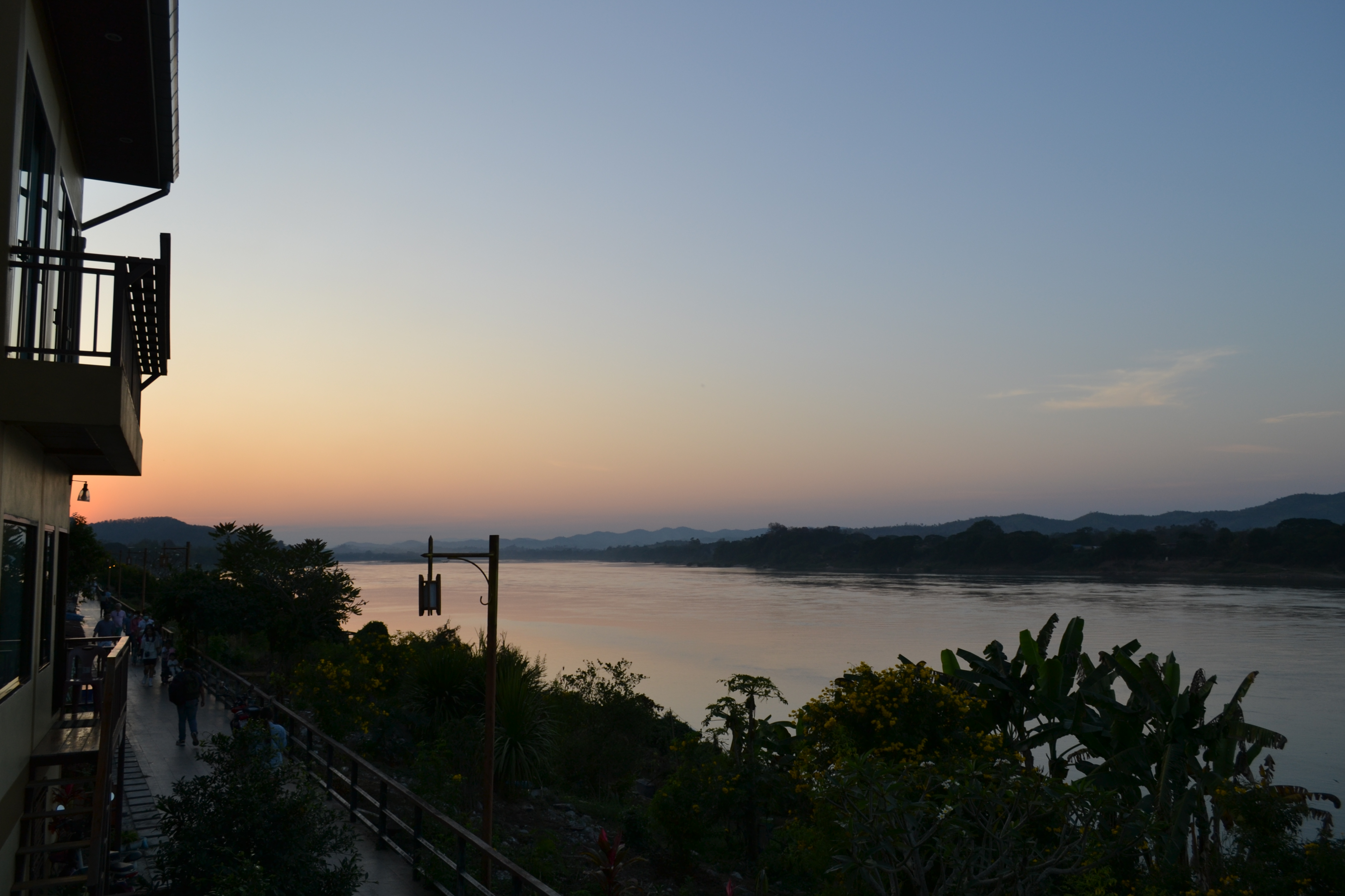 Walking Street in Chiang Khan